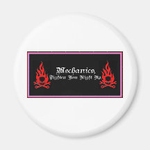 Mechanics.jpg Fridge Magnet
