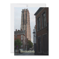 Mechelen - Rombout Tower view Announcement