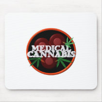 Mecical cannabis fight tumor cells mouse pad