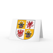 Mecklenburg Vor Pommern Coat of Arms Greeting Card