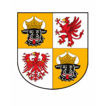 Mecklenburg Vor Pommern Coat of Arms T-shirt by FlagTshirts Mecklenburg Vor Pommern Coat of Arms T-shirt