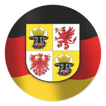 Mecklenburg-Vorpommern coat of arms Sticker