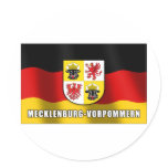 Mecklenburg-Vorpommern coat of arms Sticker