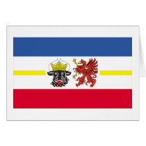 Mecklenburg-Vorpommern Flag cards