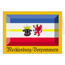 Mecklenburg-Vorpommern Flag Gem cards