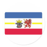 Mecklenburg-Vorpommern Flag Sticker