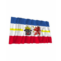 Mecklenburg-Vorpommern Flag t-shirts