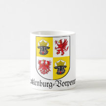 Mecklenburg-Vorpommern Wappen Coat of Arms Coffee Mugs