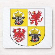 Mecklenburg-Western Pomerania coat of arms largely Mousepad