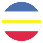 Mecklenburg Western Pomerania, Germany Round Sticker