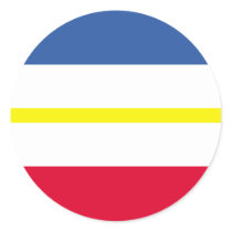 Mecklenburg Western Pomerania, Germany Round Stickers