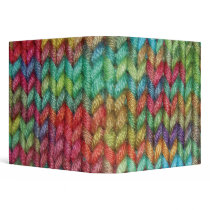 Med. Colorful Binder For the Knitter in Your Life
