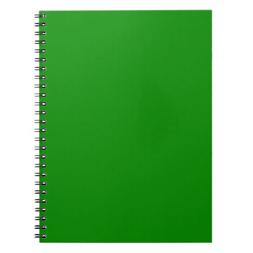 Med Green Diy Custom Background Template Spiral Notebook Zazzle Spiral Notebook Template For Microsoft Word