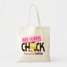 Med School Chick 4 Canvas Bags