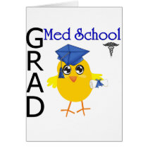 Med School Grad Greeting Card