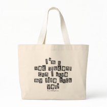 Med Student Ransom Note Tote Bag