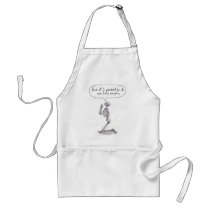 Med Student Skeleton Prayer Apron