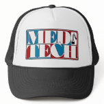 MED TECH LABORATORY BLOCK LOGO hats