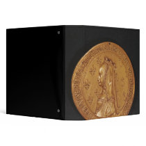 Medal depicting Anne of Brittany Binders