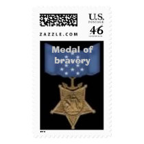 medal of bravery postage