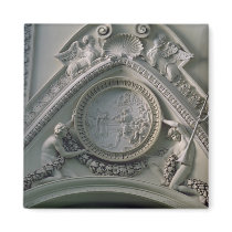 Medallion depicting Emperor Constantine Magnets
