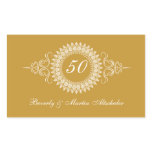 Medallion Golden Anniversary Sticker