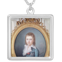 Medallion Portrait of Louis-Charles Custom Necklace