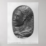 Medallion Self Portrait Print
