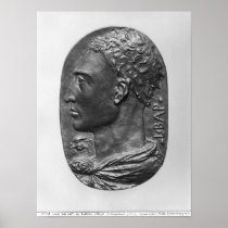 Medallion Self Portrait Print