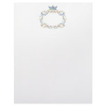 Medallion with Crown Royal Stationery Letterhead Design