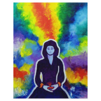 Medatating Woman by Piliero flyers by piliero Medatating Woman by Piliero flyers