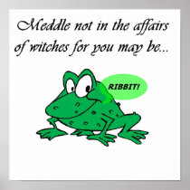 Meddle not in the affairs of witches poster