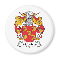 Medeiros Family Crest magnets by coatsofarms Medeiros Family Crest magnets