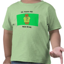 Medi Bear, Dr. Paws MD t-shirts