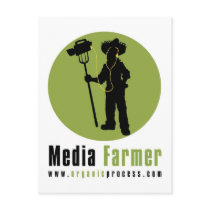 Media Farmer postcard by mediafarm Media Farmer postcard