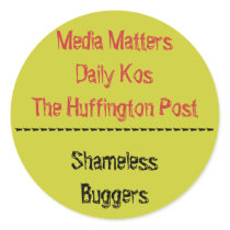 Media MattersDaily KosThe Huffington Post, ----... stickers by jenniekurono Media MattersDaily KosThe Huffington Post, ----... stickers