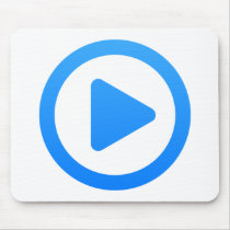 Media player Sign Mouse Pad