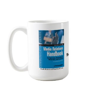 Media Relations Handbook mug