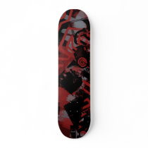 "Media" Skateboard in Red by channelthree "Media" Skateboard in Red