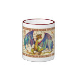 Mediaeval Wyvern mugs