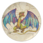Mediaeval Wyvern plates