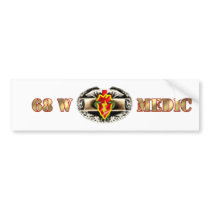MEDIC 25TH ID bumper stickers