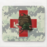 Medic Cross Camo Mousepad
