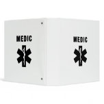 Medic Star of Life 3 Ring Binders