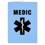 Medic Star of Life Card