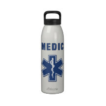 Medic Star Of Life Drinking Bottle