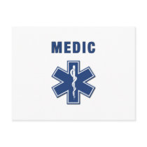 Medic Star of Life Postcard