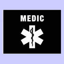 Medic Star of Life postcards