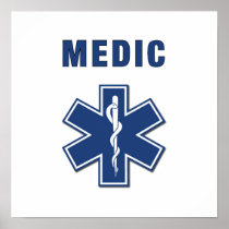 Medic Star of Life Print