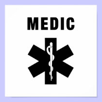 Medic Star of Life posters